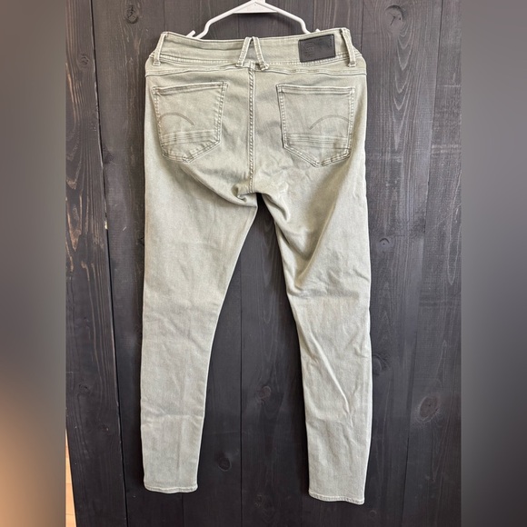 G-Star Women's Light Olive Skinny Jeans - Picture 2 of 5